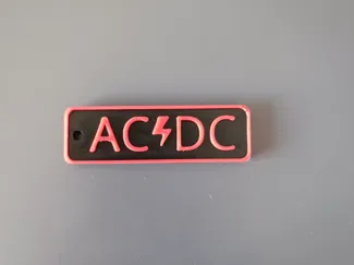 ACDC keychain