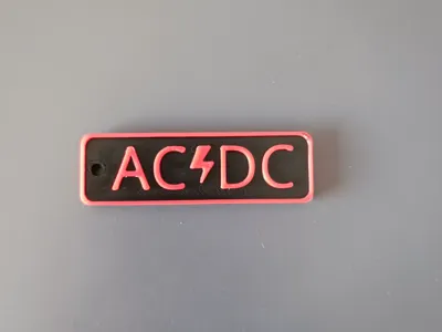 ACDC keychain