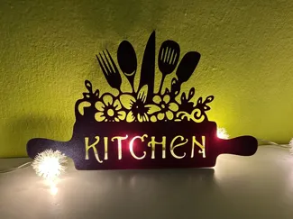 Kitchen Wanddekor (Wand Tattoo und Fenster Bild)
