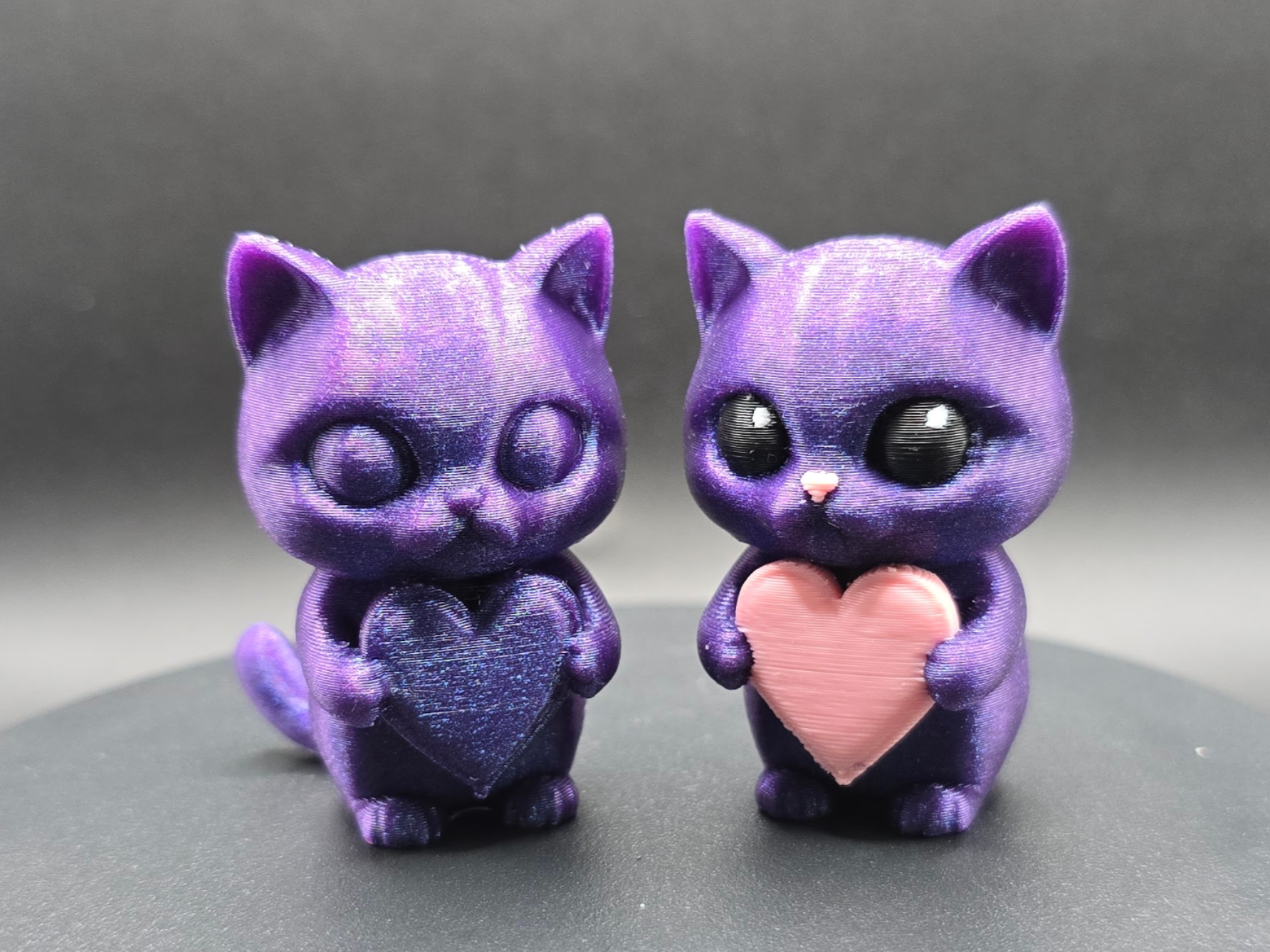VALENTINES KITTEN FIGURINE
