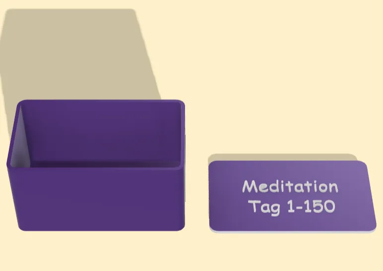 Meditationskartenhalter 