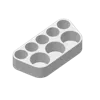 0.2mm layer, 3 walls, 8% infill