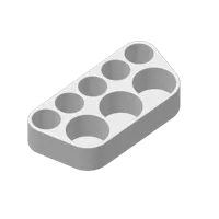 0.2mm layer, 3 walls, 8% infill