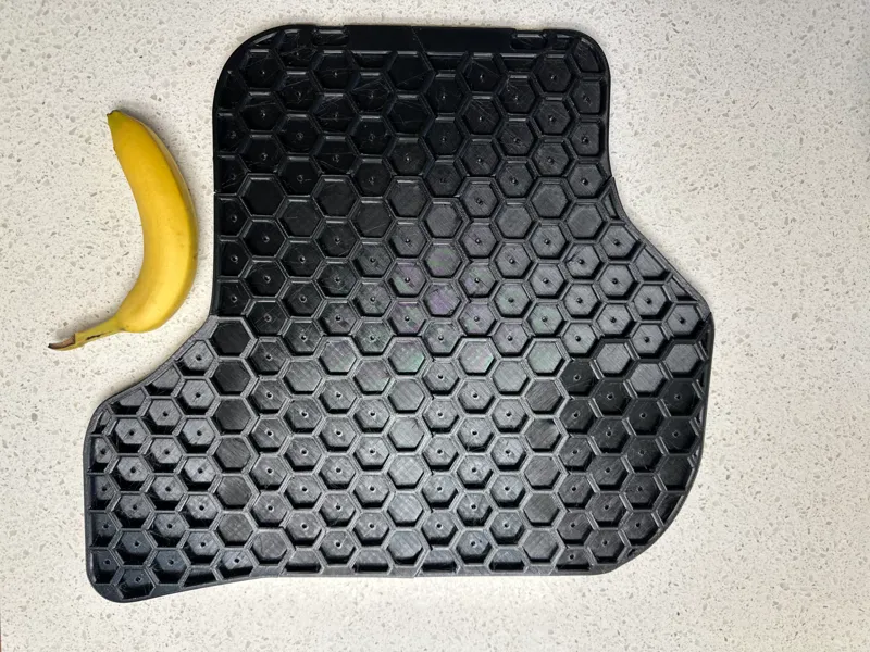 Rear car floor mats VW GTI (2010-2014)