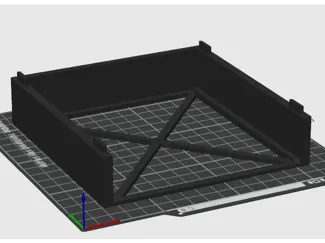 Dual CD shelf for stackable cd case display