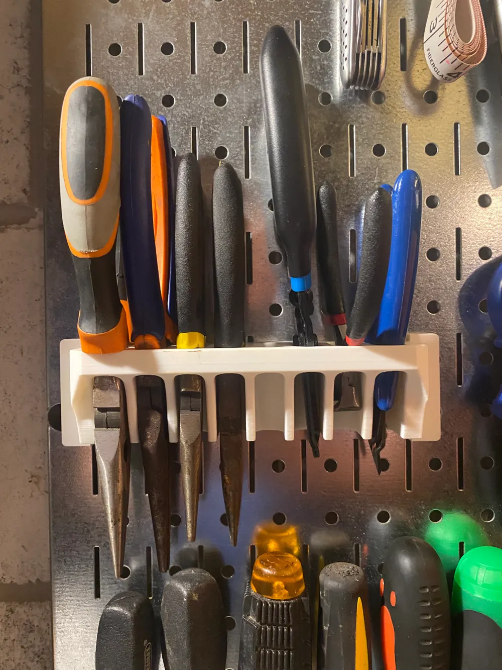 Wall Control Plier Holder Remixed by Gorf MakerWorld: Download Free 3D ...