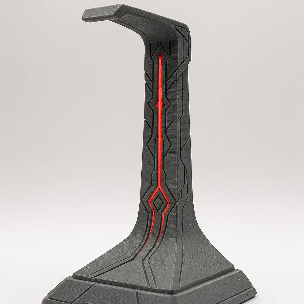 Sith Headphone Stand- Star Wars–Inspired Dark Side - Free 3D Print ...