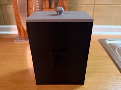 Dishwasher tablet box