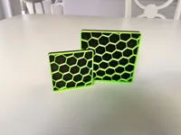 Mini Square Honeycomb coasters