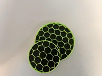 large Circle Honeycomb coasters