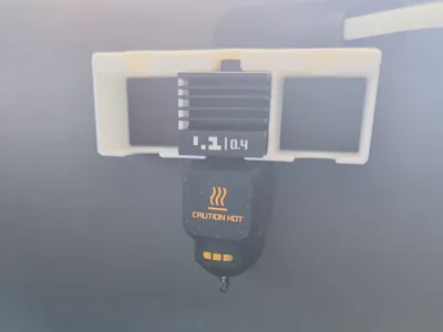 X2D/P2S rear panel hotend mount - dust prevented