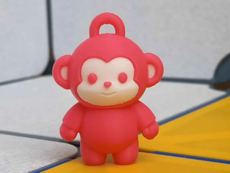 Cute Monkey Keychain