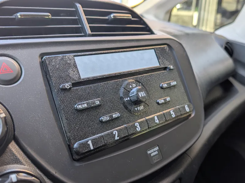 Anti-theft Aftermarket Car Stereo Plate/Sunshade