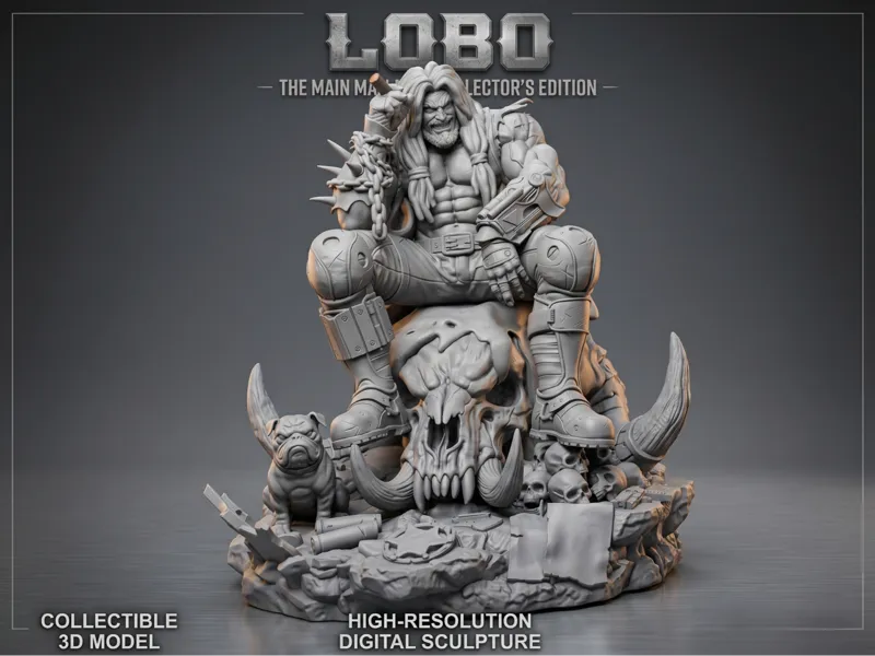 Lobo - Diorama ( DC comics )