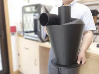 Giant Parametric Cyclone (330mm/Fusion360 Source)