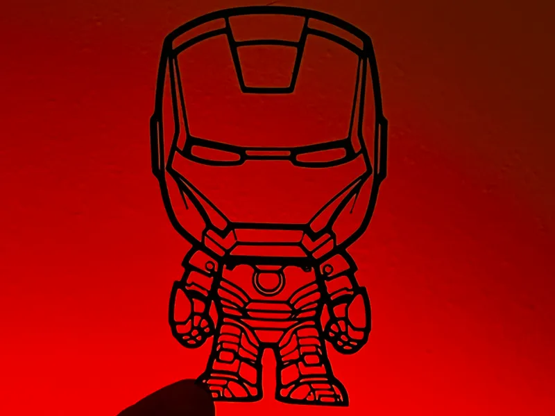 wall art - iron man