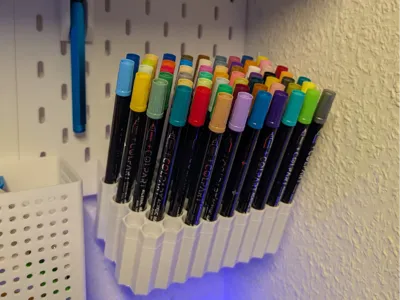 Pen Holder 15mm, 60 Stk. Skadis, Acrylic Markers