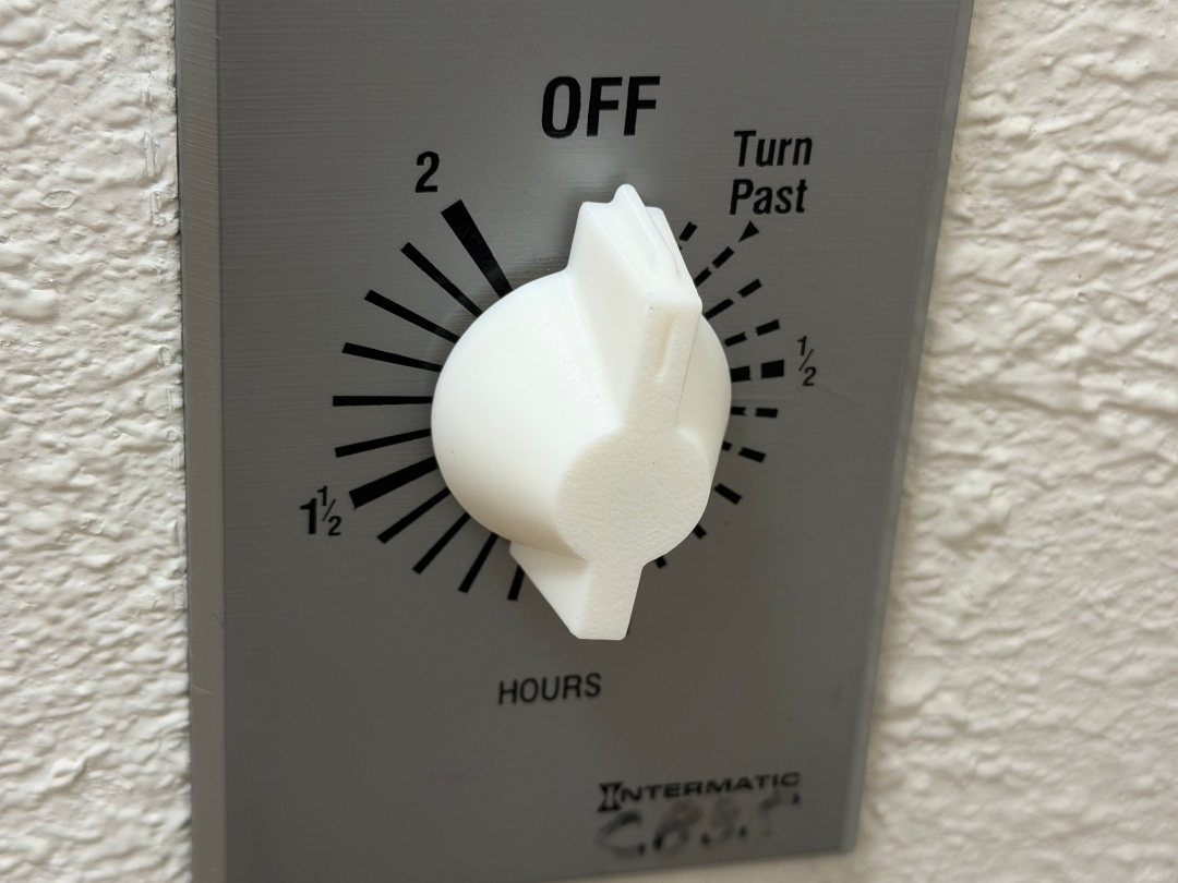 Intermatic mechanical timer knob for switch 