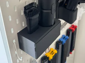 Hoto Vacuum Ikea pegboard stand