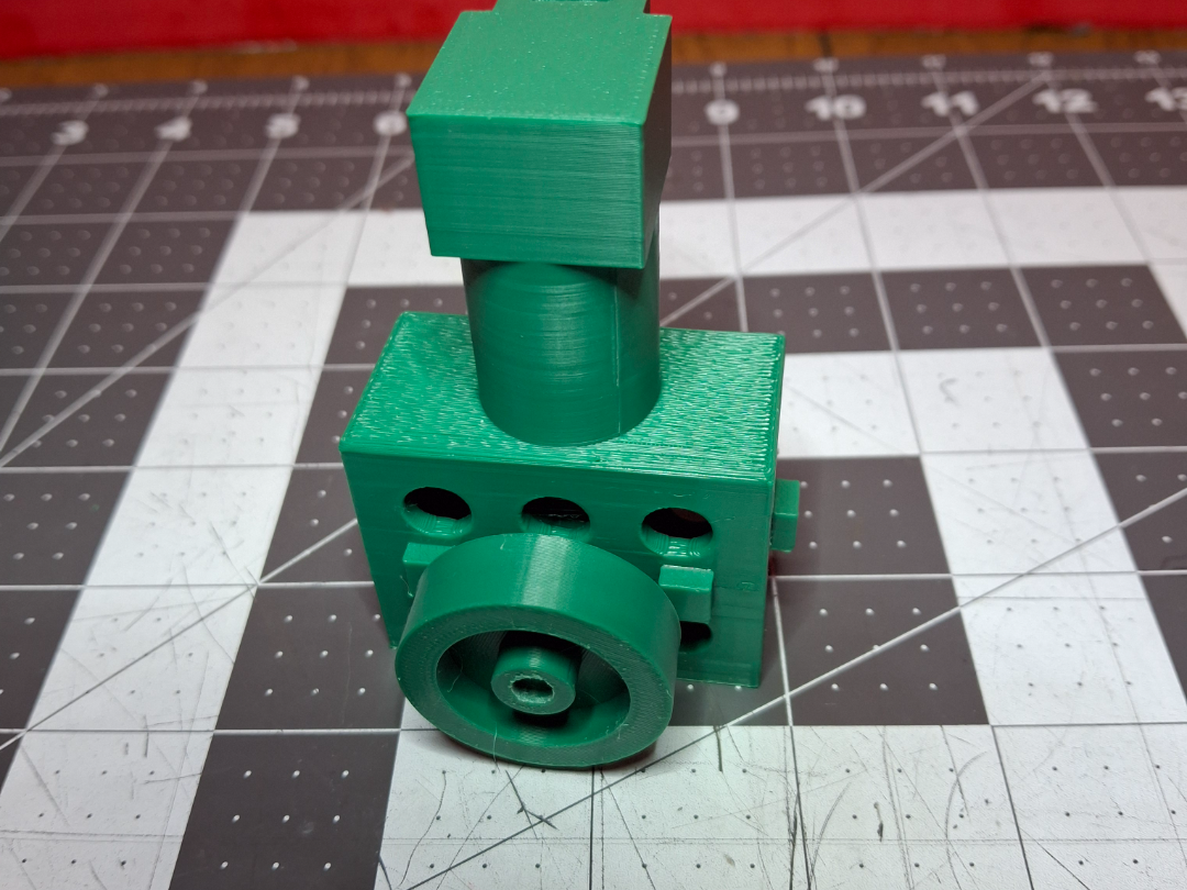 Single-Cylinder PLA Air Engine (Bambu Lab A1 mini)