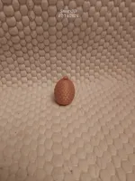 solid dragon egg necklace