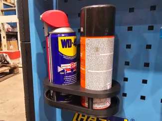 Can holder for Hazet tool trolleys
