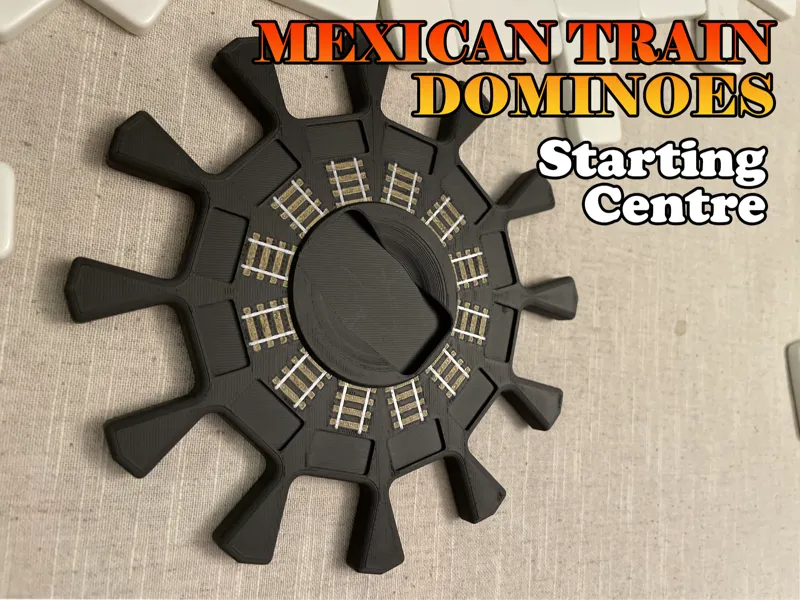 Mexican Train Dominoes - Starting Centre