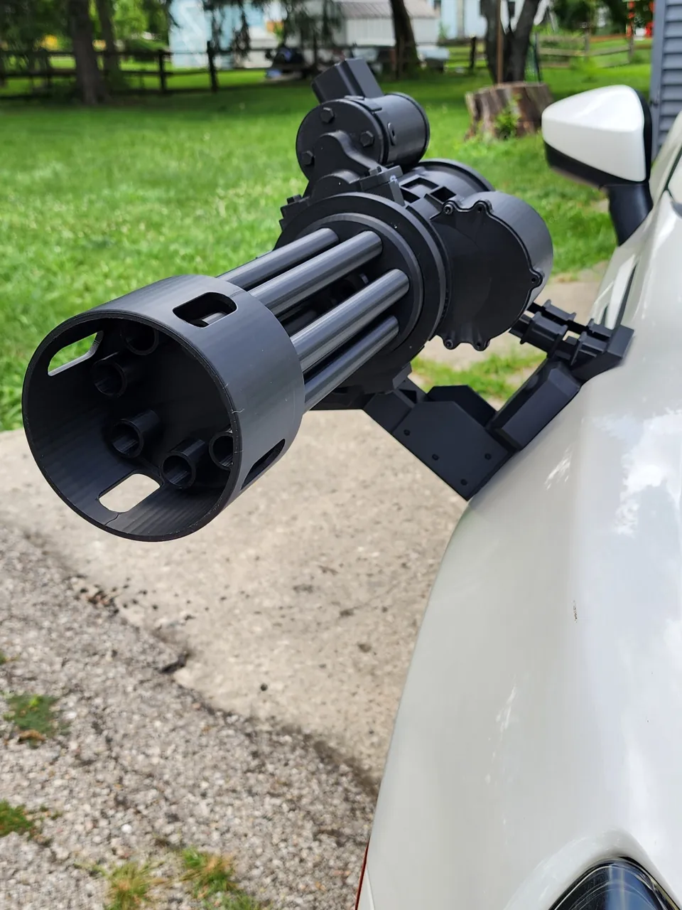 M134 Minigun - Magnetic Mount V1 PROP, replica view 4