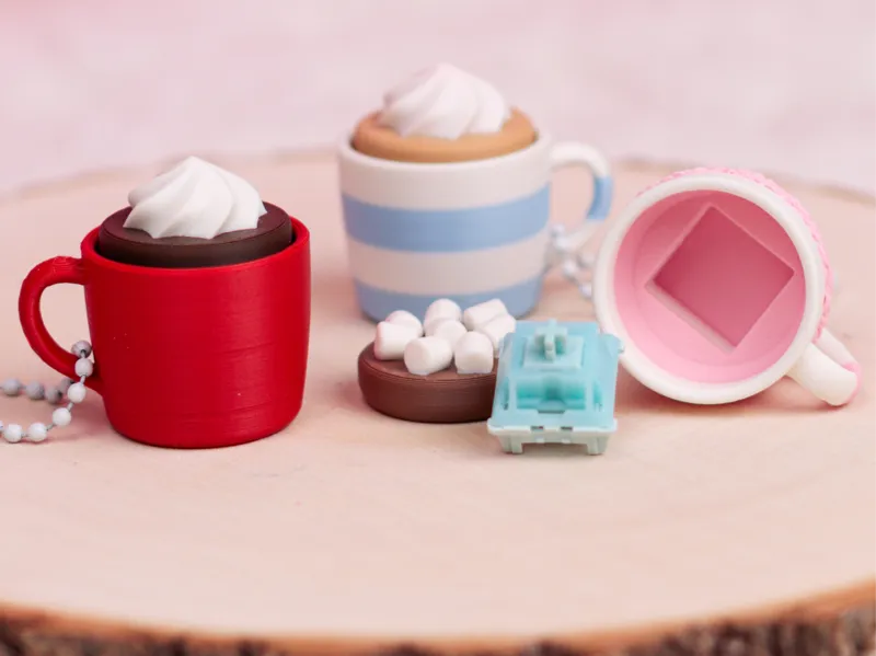 Hot chocolate Mug Clickers Fidget Toy New Version