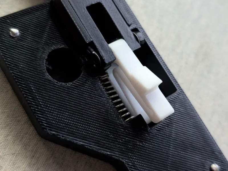 Print in Place Lock Latch for Universal Holster