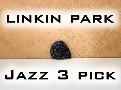 Linkin Park Jazz 3 guitar pick