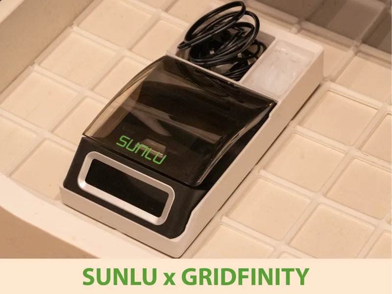 Gridfinity 4x2 Sunlu Filament Connector Organizer