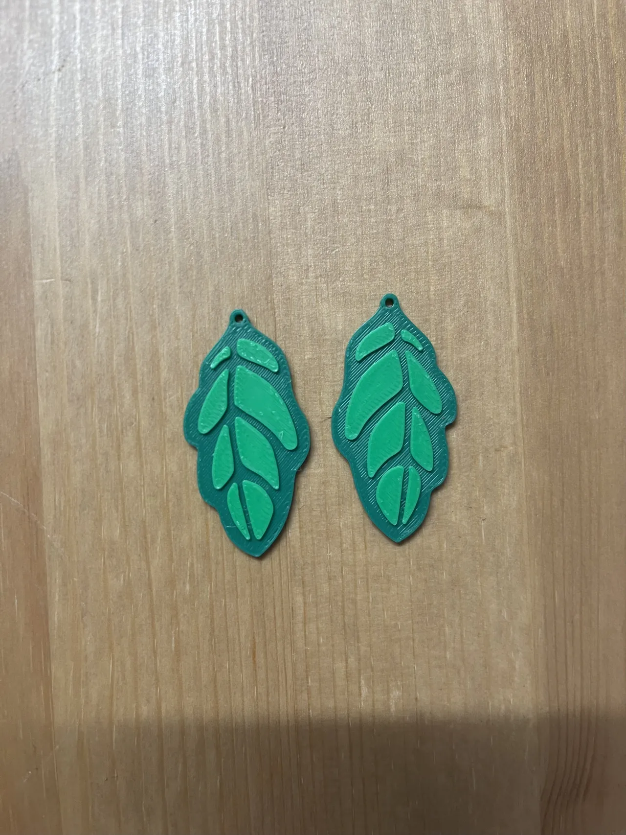 Leaf Earrings view 2