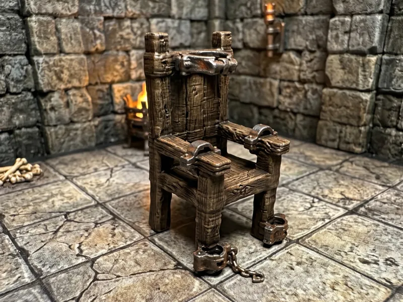 DnD Restraint Chair miniature