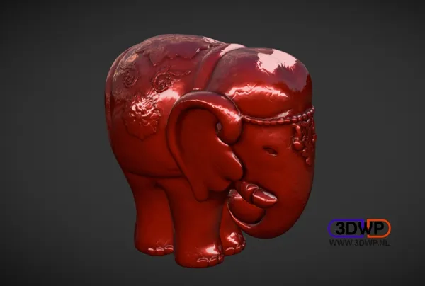 Sculpture d'éléphant