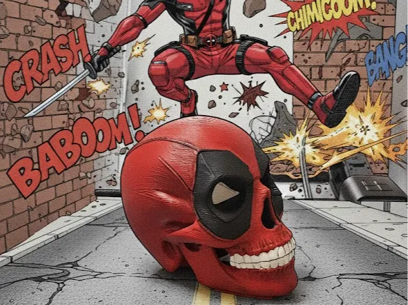 Deadpool Totenkopf