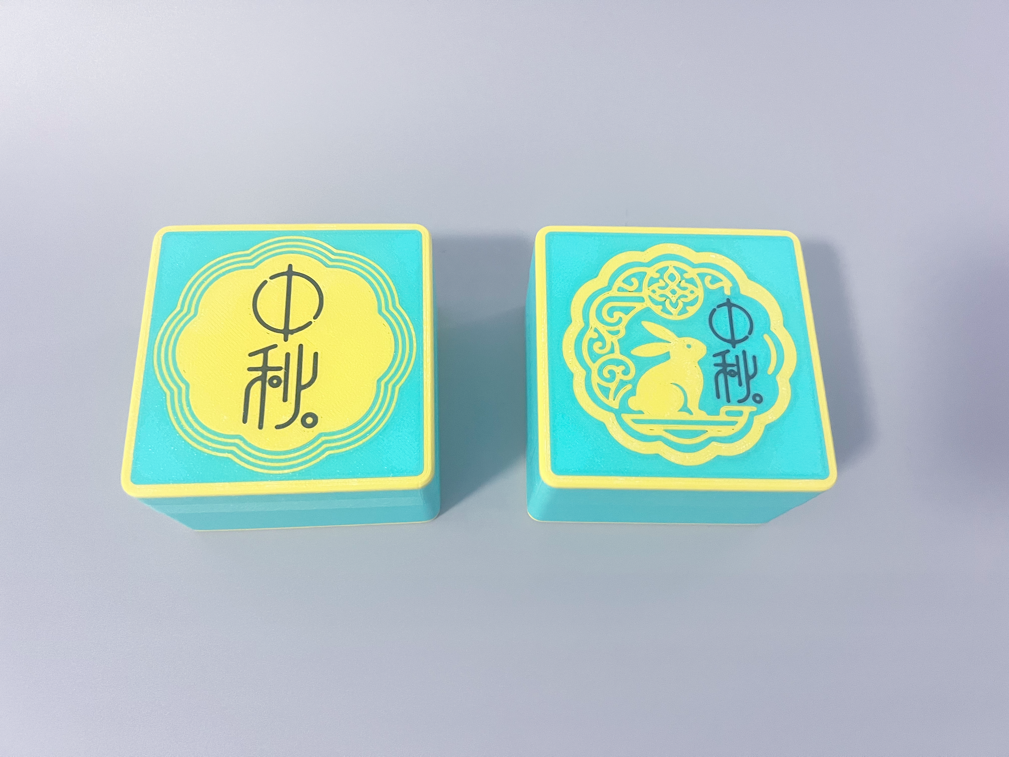 Miniatura 5 do modelo 3D 「中秋月饼猫猫礼盒」一盒四只，萌趣满满·好运相伴！