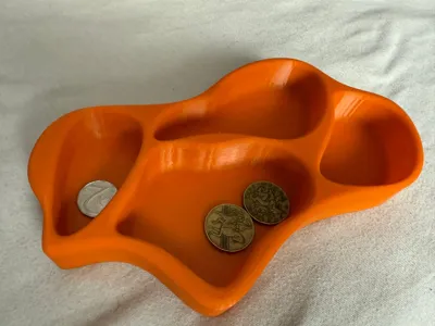 Nuts/coins bowl