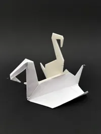 Cygne origami « Prison Break » — photo 3