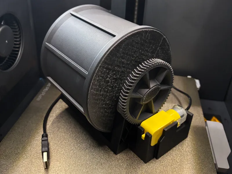 Rotary Tumbler for Bambu TT Motor