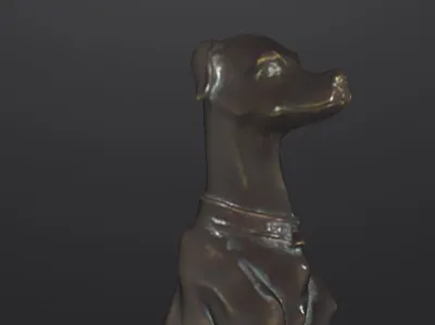 Poodle on Stand v2
