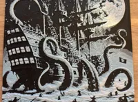 Tableau Kraken attaquant un galion — photo 3