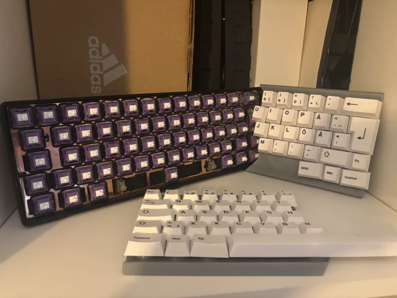 keycap 60% display/wash station 