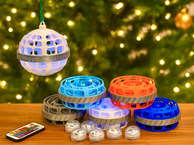 Collapsible Hollow Light-up Ornament