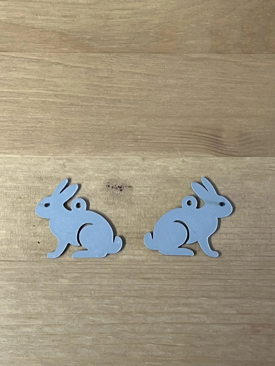 rabbit earrings view 2