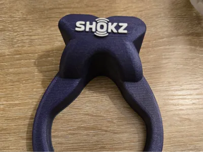 Shokz OpenRun case with Logo