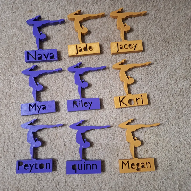 Updated Gymnast Decoration