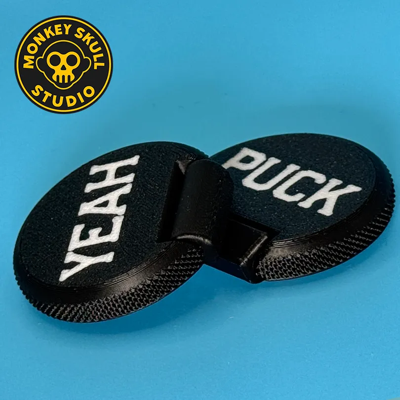 Puck Yeah – Slip & Slide Hockey Fidget - Free 3D Print Model - MakerWorld