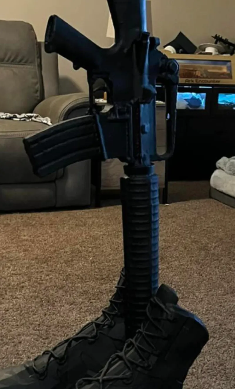 Life Sized Vietnam Battlefield Cross