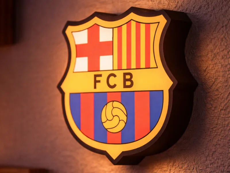 FC Barcelona Wall Lightbox